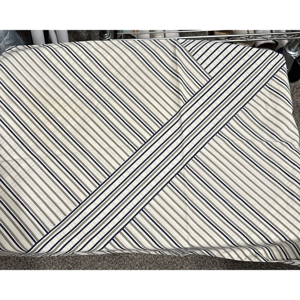Vintage Wondercale by Springmaid Standard Pillowcases Diagonal Striped set of 4
